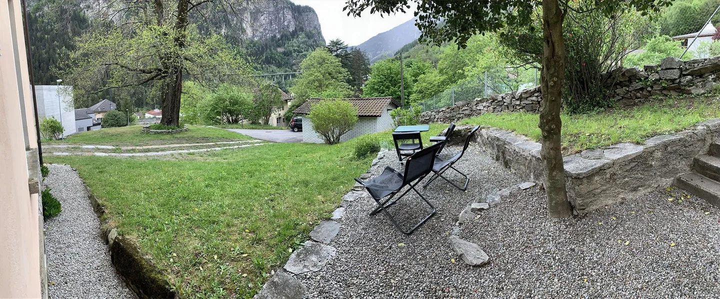 Edificio in stile Liberty, immerso nella natura a Faido, eccellente proprietà d'investimento anche come fonte di reddito - Foto 10 di 11