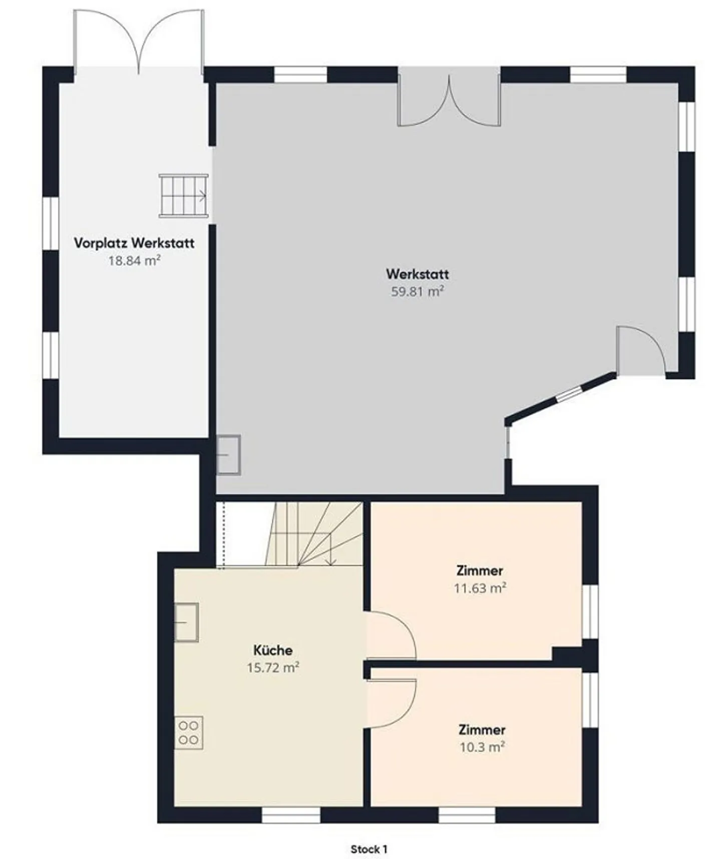 Charming 3.5-room apartment in rural Ersigen - quiet, central and - Photo 11 of 13