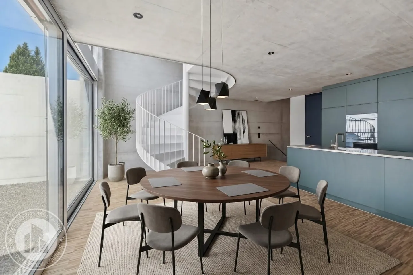 Luxurious townhouse living with stunning atrium and modern design - Photo 8 of 13