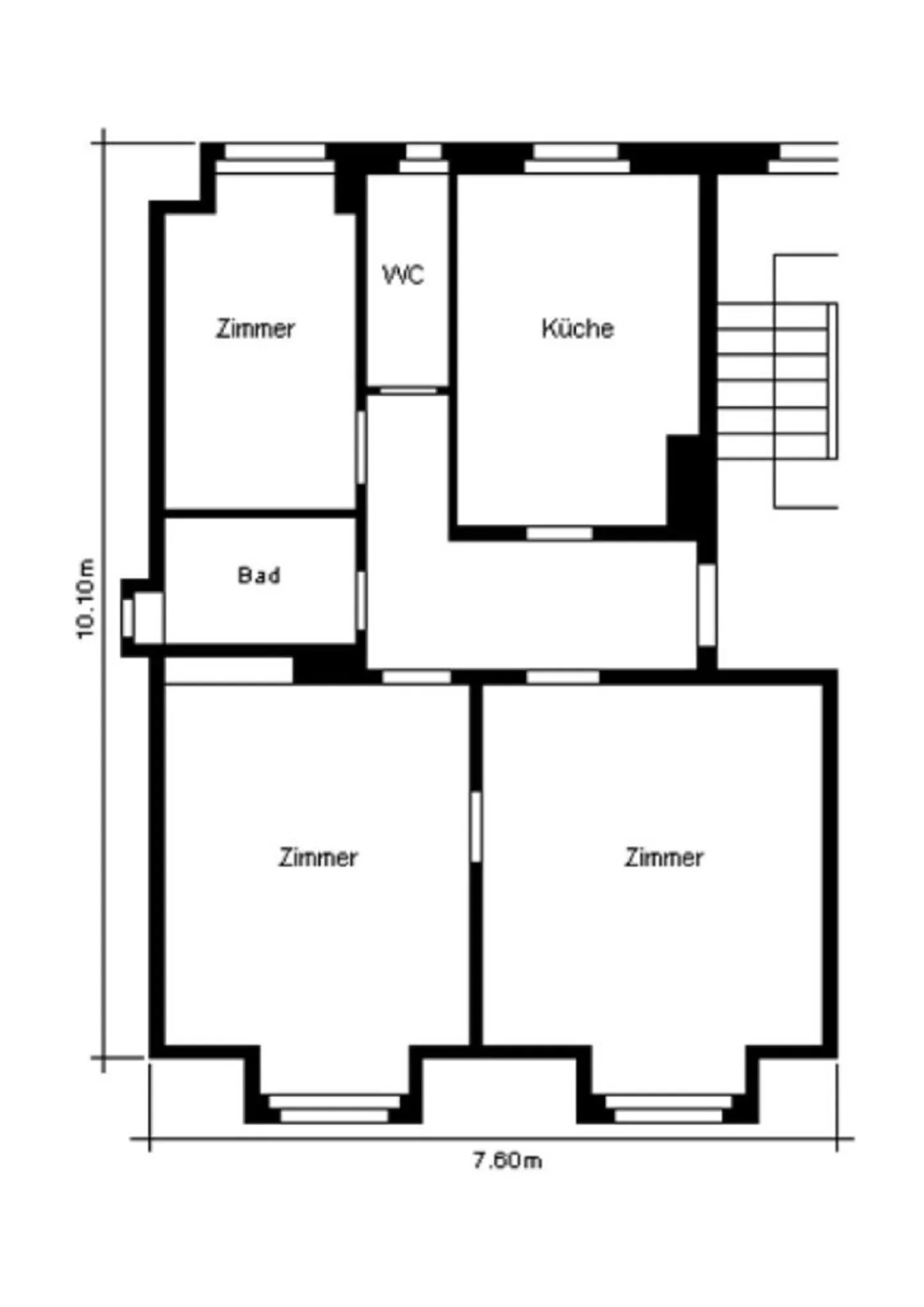 Votre nouvel appartement dans le beau Wipkingen - Photo 2 sur 6