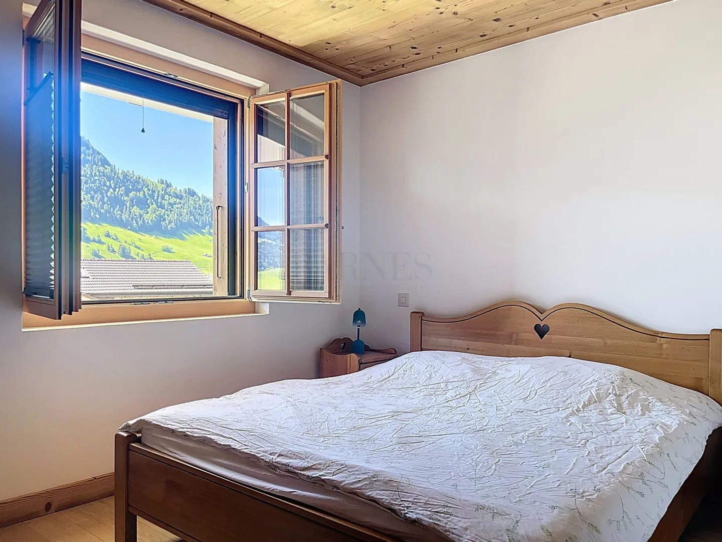 Château-d'Oex -Un duplex lumineux et chaleureux au coeur des Alpes - Foto 8 di 10