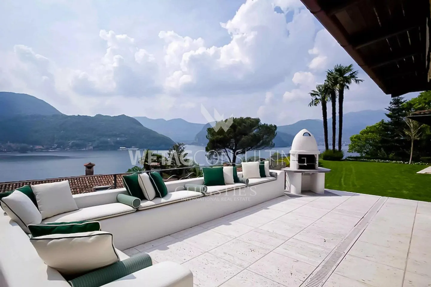 Lugano-Figino: Villa elegante con vista mozzafiato sul lago di Lugano - Foto 2 di 12