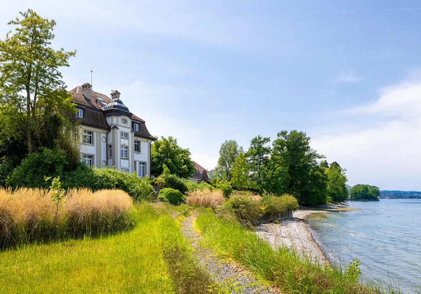 Exklusive Jugendstil-Villa mit Bootshaus direkt am Bodensee - Foto 1 von 10