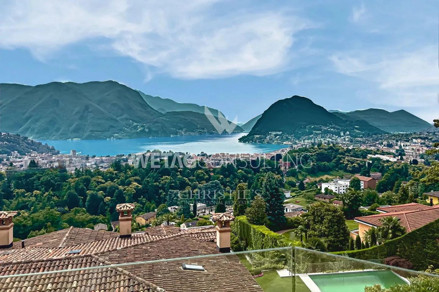 Appartamento Triplex Elegante a Porza con Vista sul Lago, Giardino Privato, Ge... - Foto 1 di 13