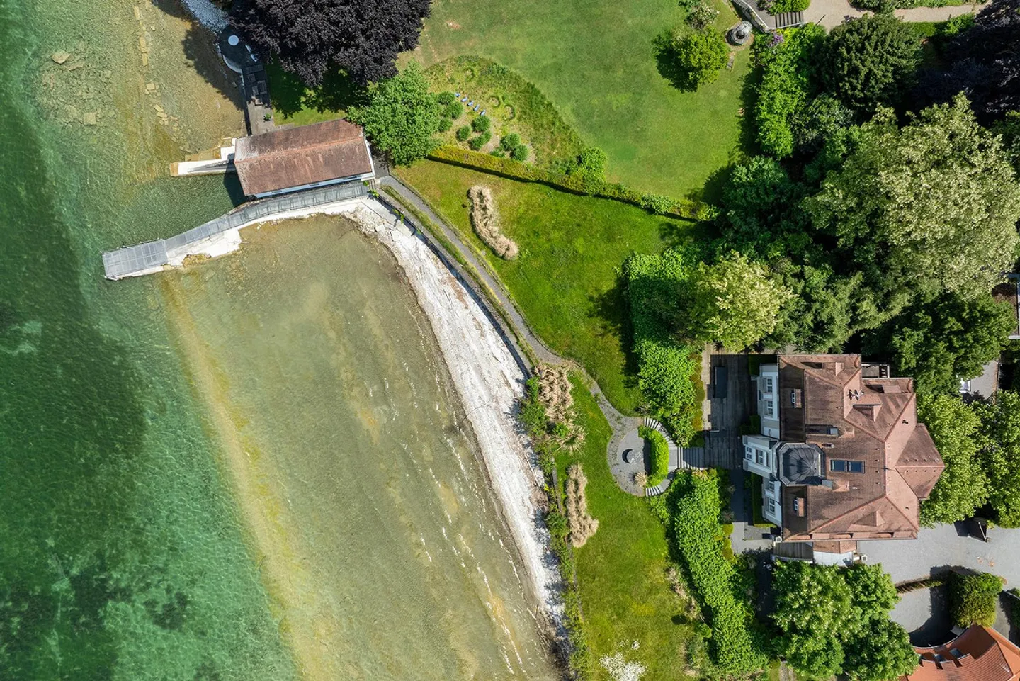 Exklusive Jugendstil-Villa mit Bootshaus direkt am Bodensee - Foto 2 von 10