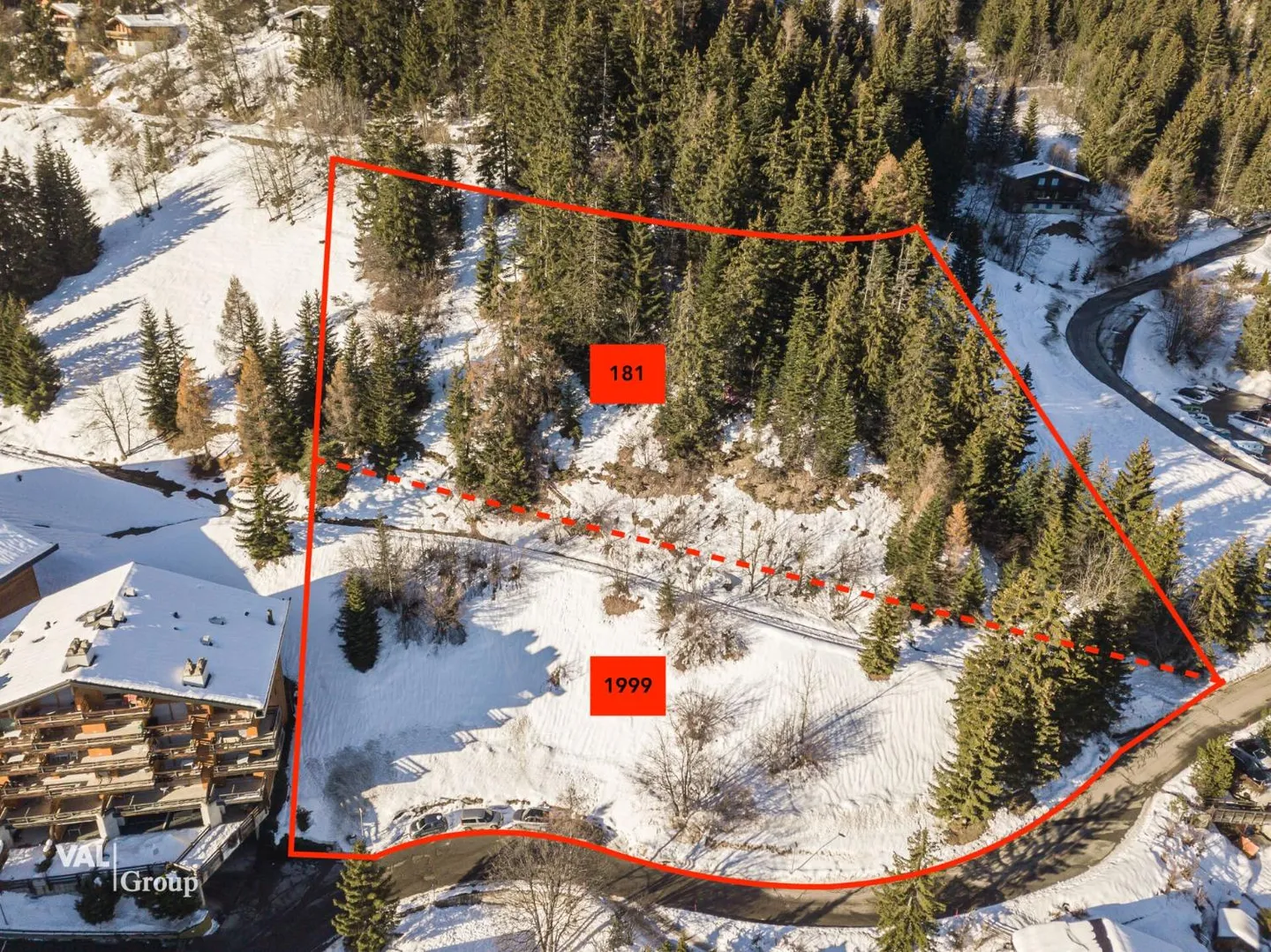 Wunderschönes Baugrundstück in Anzère - Foto 1 von 9