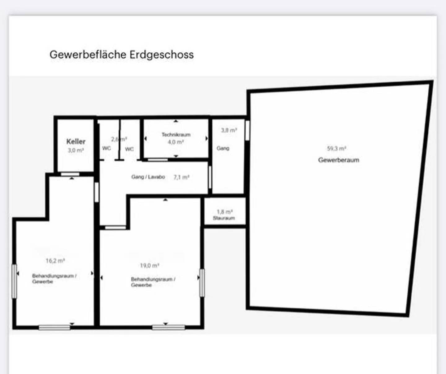 Attraktive Gewerbefläche an zentraler Lage in Oberwil sucht Nachmieter - Photo 10 of 10
