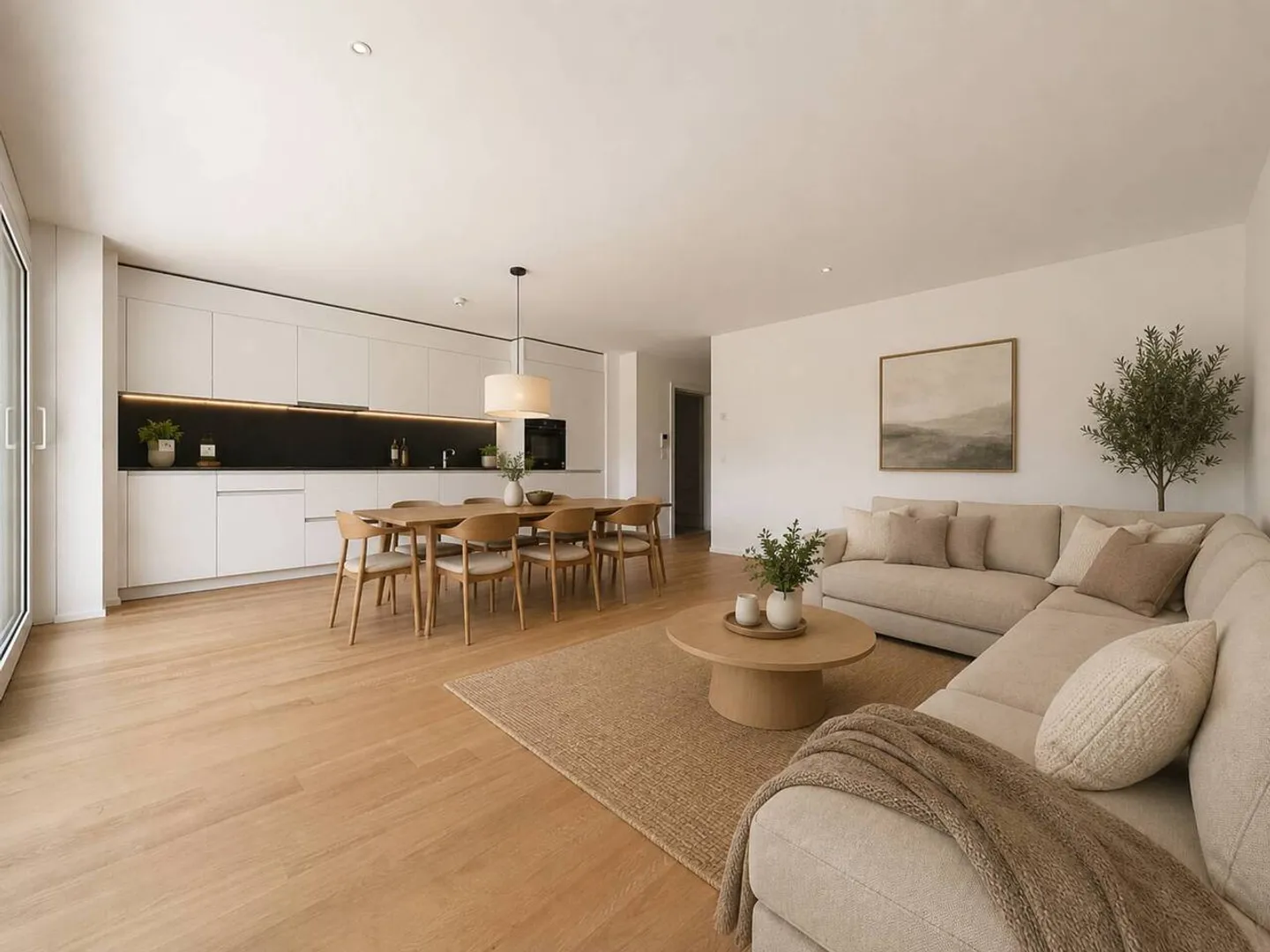 New 3.5-room apartment with terraces and gardens - Photo 1 of 13