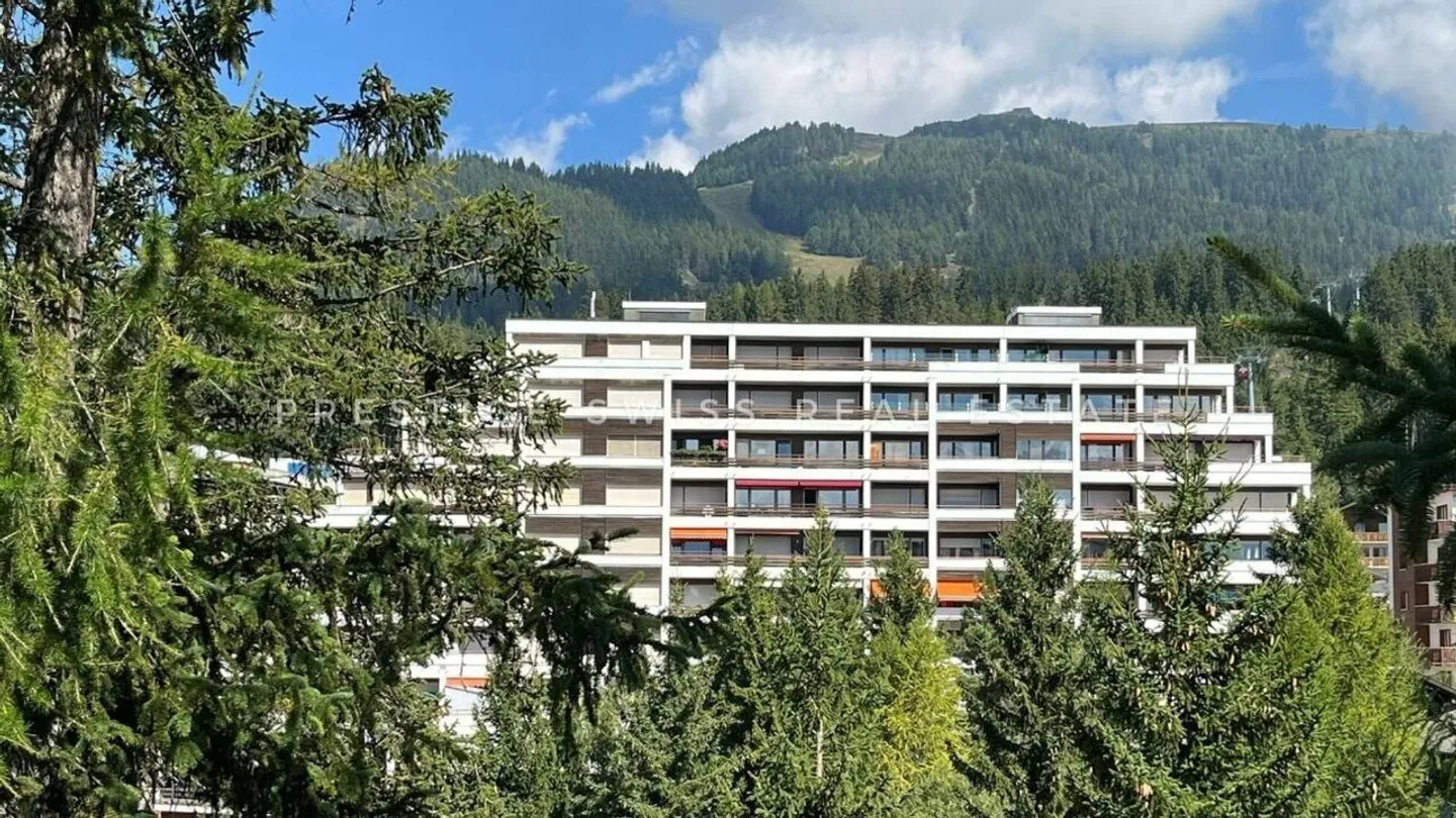 2½ locali nel centro di Crans con terrazza spaziosa - Foto 1 di 6