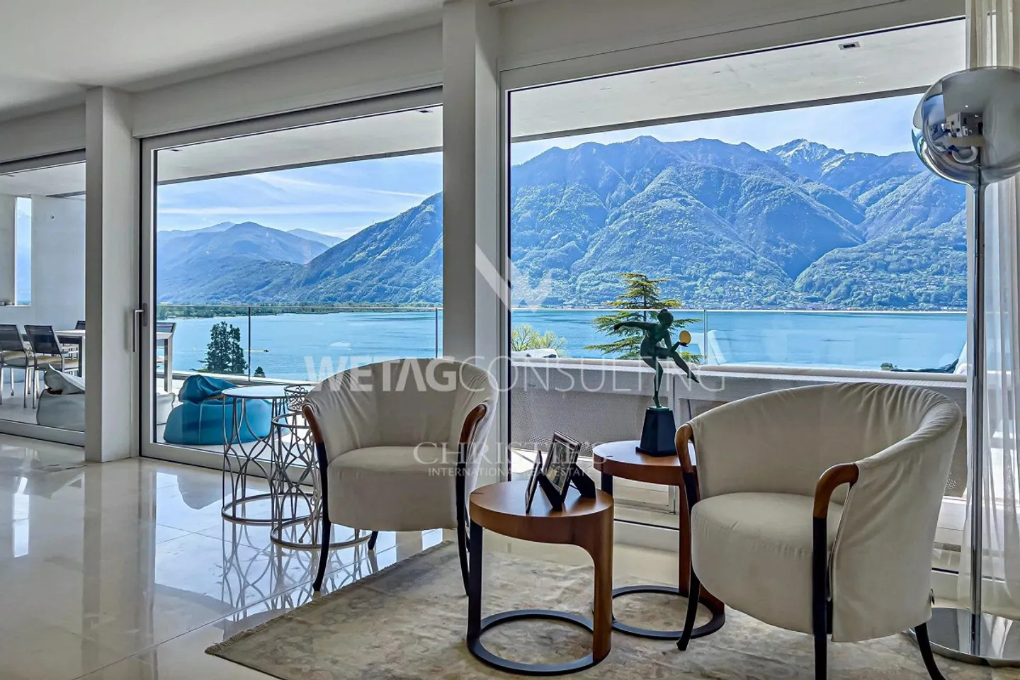 Minusio: Elegante Duplex-Penthouse di Lusso in Vendita - Foto 11 di 12