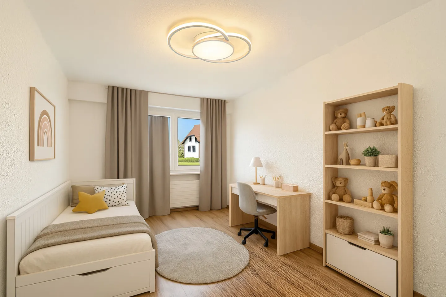 4.5 rooms with two bathrooms - 1 month of rent offered* - Photo 1 of 8