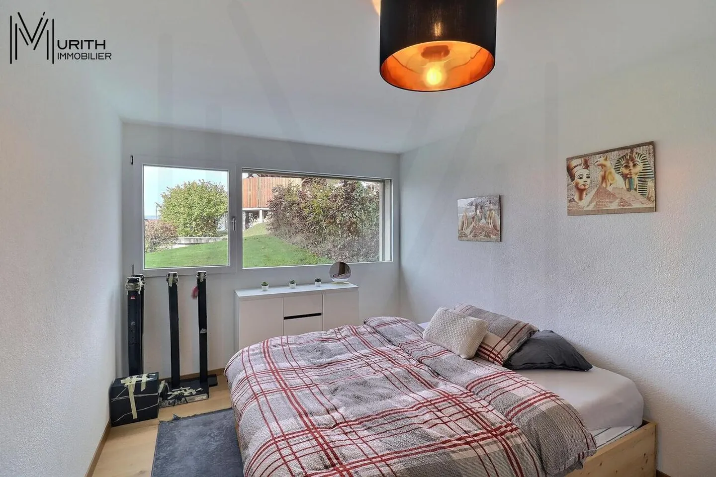 Magnificent 4.5-room apartment on the ground floor with garden and terrace - Photo 8 of 10
