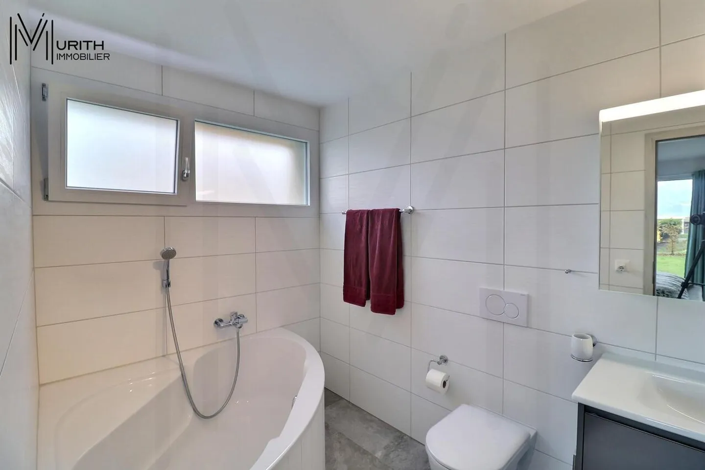 Magnificent 4.5-room apartment on the ground floor with garden and terrace - Photo 9 of 10