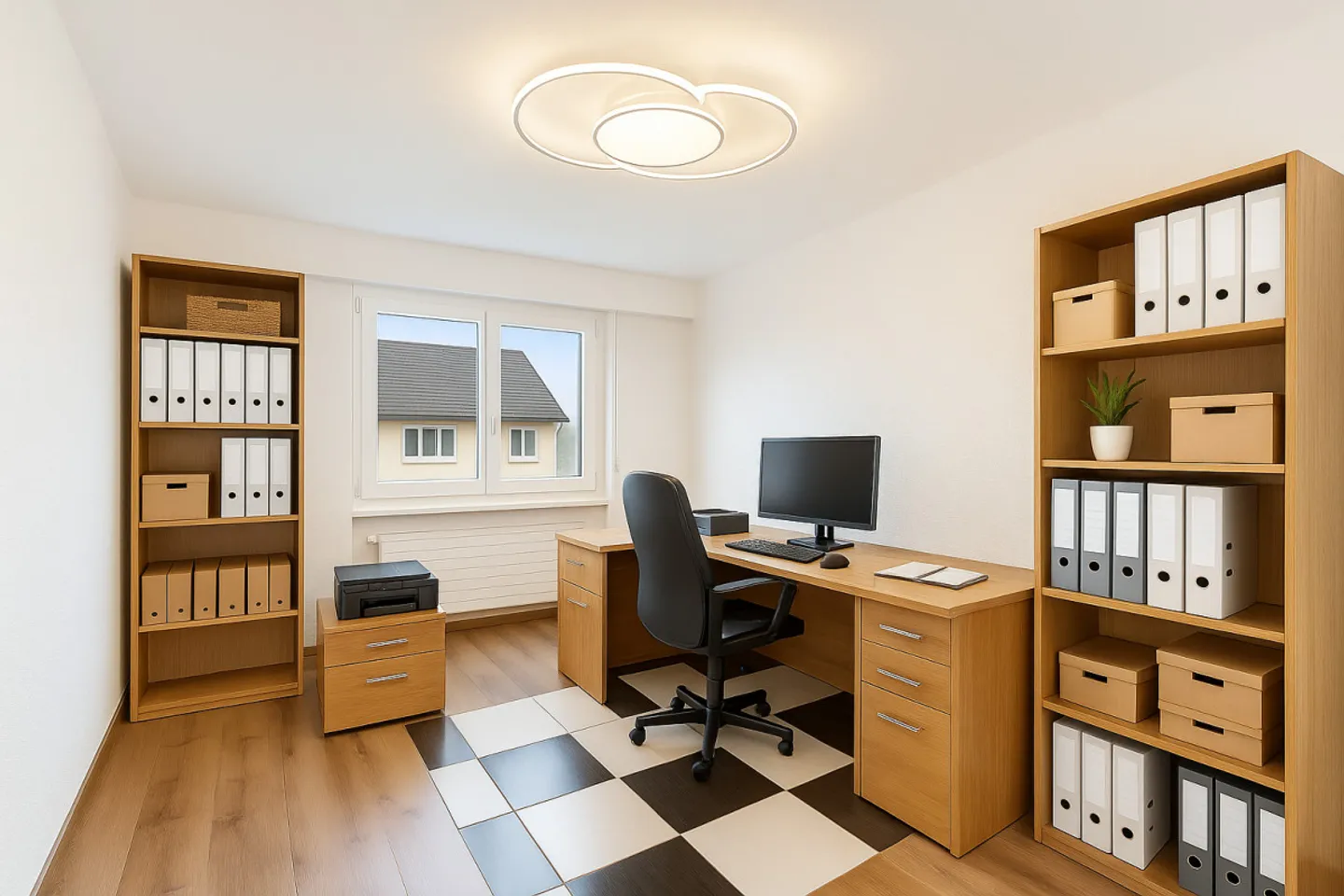 4.5 rooms with two bathrooms - 1 month of rent offered* - Photo 7 of 8