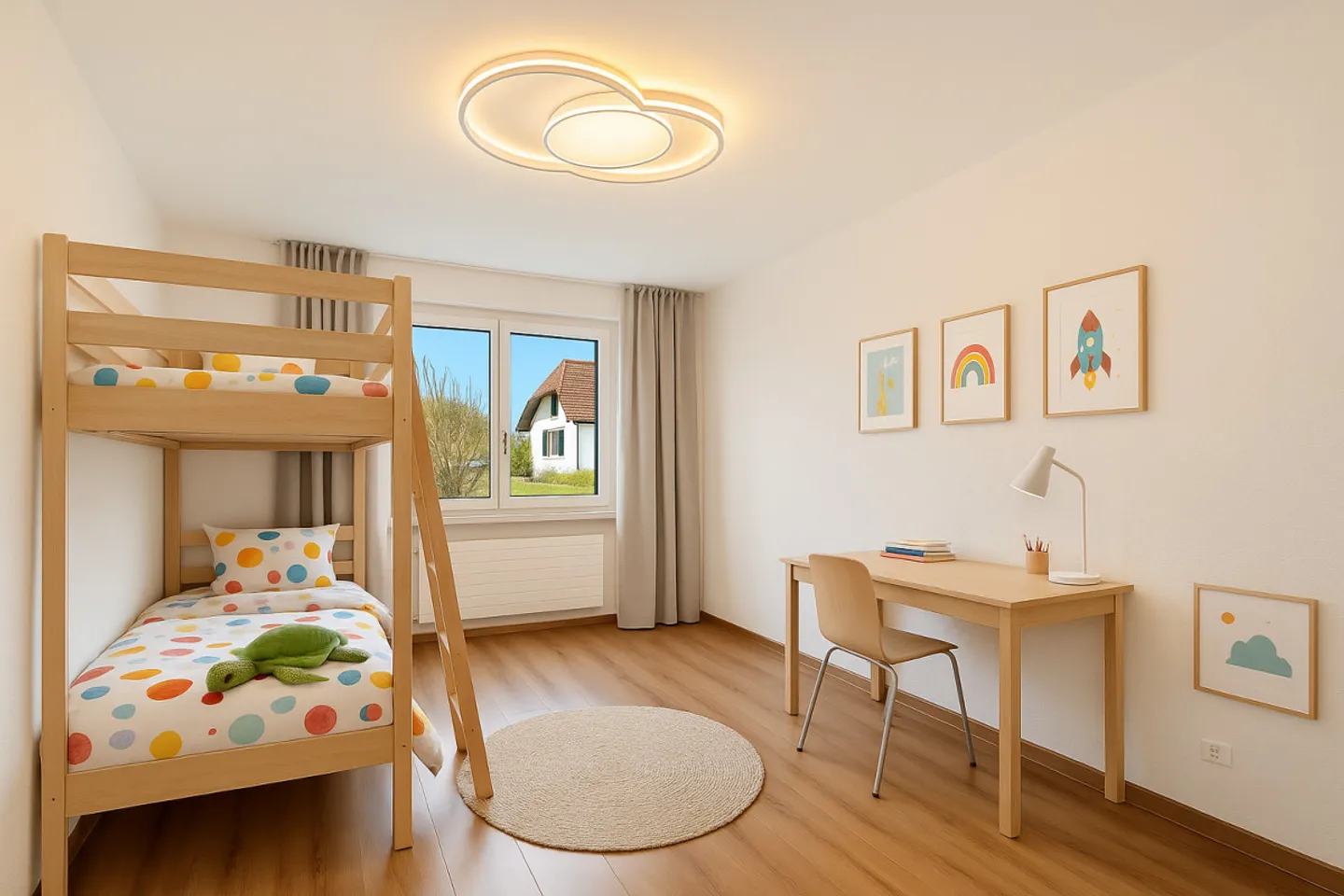 4.5 rooms with two bathrooms - 1 month of rent offered* - Photo 8 of 8