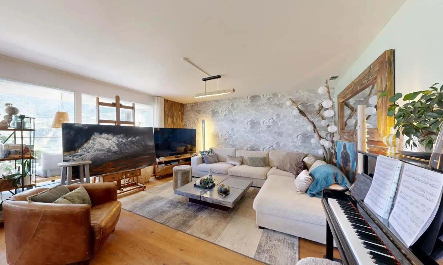 4,5-Zimmer-Wohnung mit großzügigen Außenbereichen und Garten - Foto 5 von 11