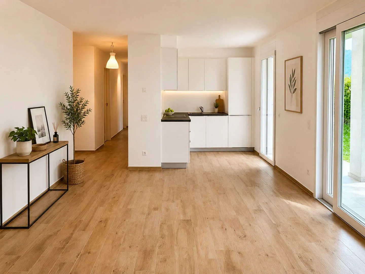 3.5-room apartment with large private garden in Vacallo - Photo 1 of 9