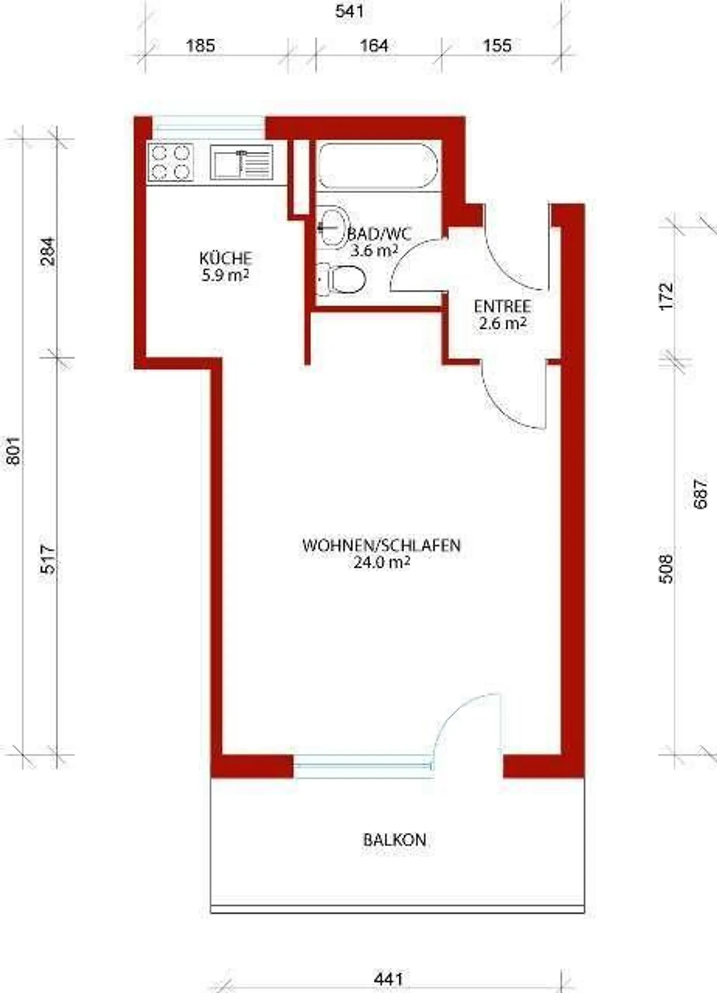 Appartamento luminoso in una posizione centrale - Foto 10 di 10