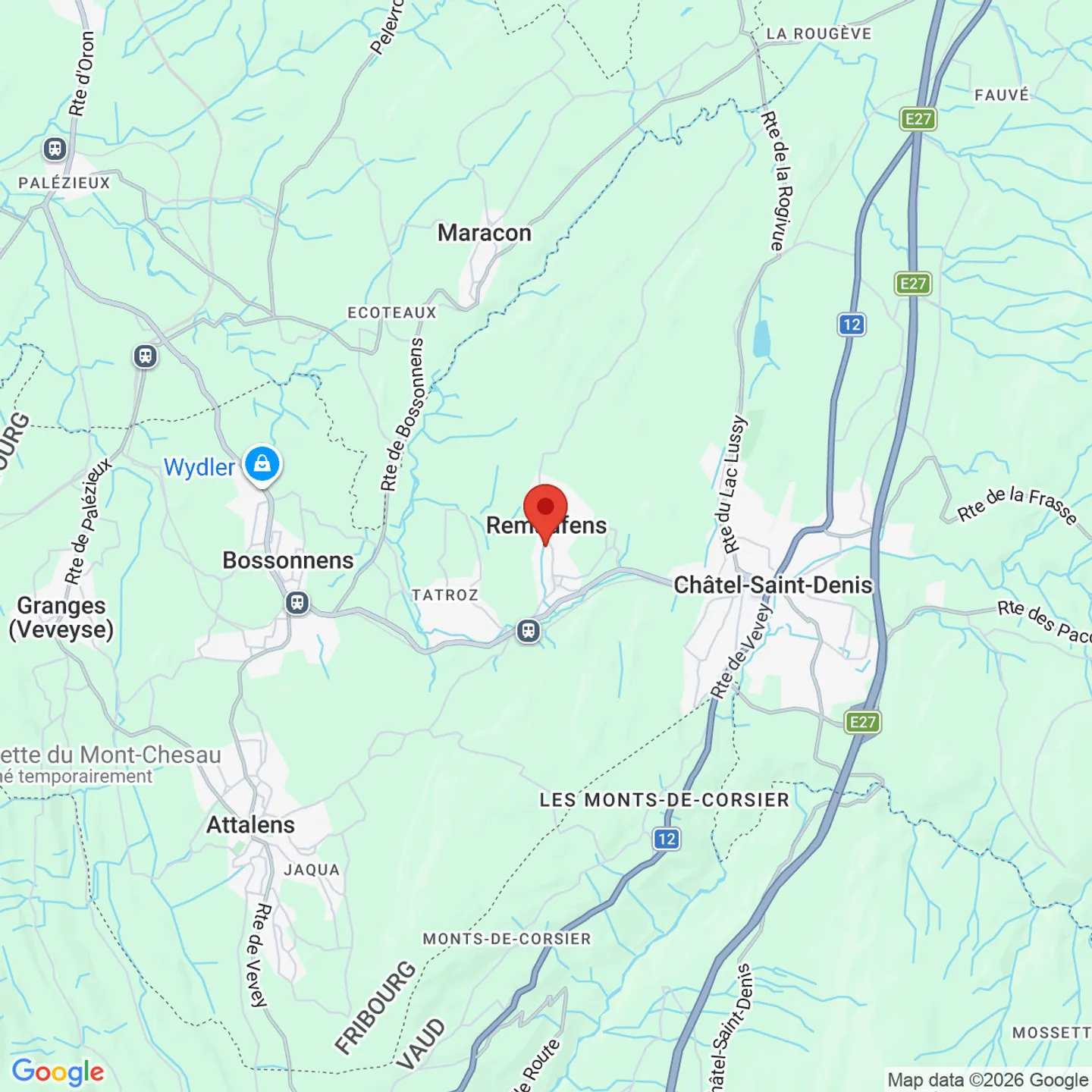 Im Zentrum von Châtel-St-Denis 1 Innenparkplatz - Foto 2 von 2