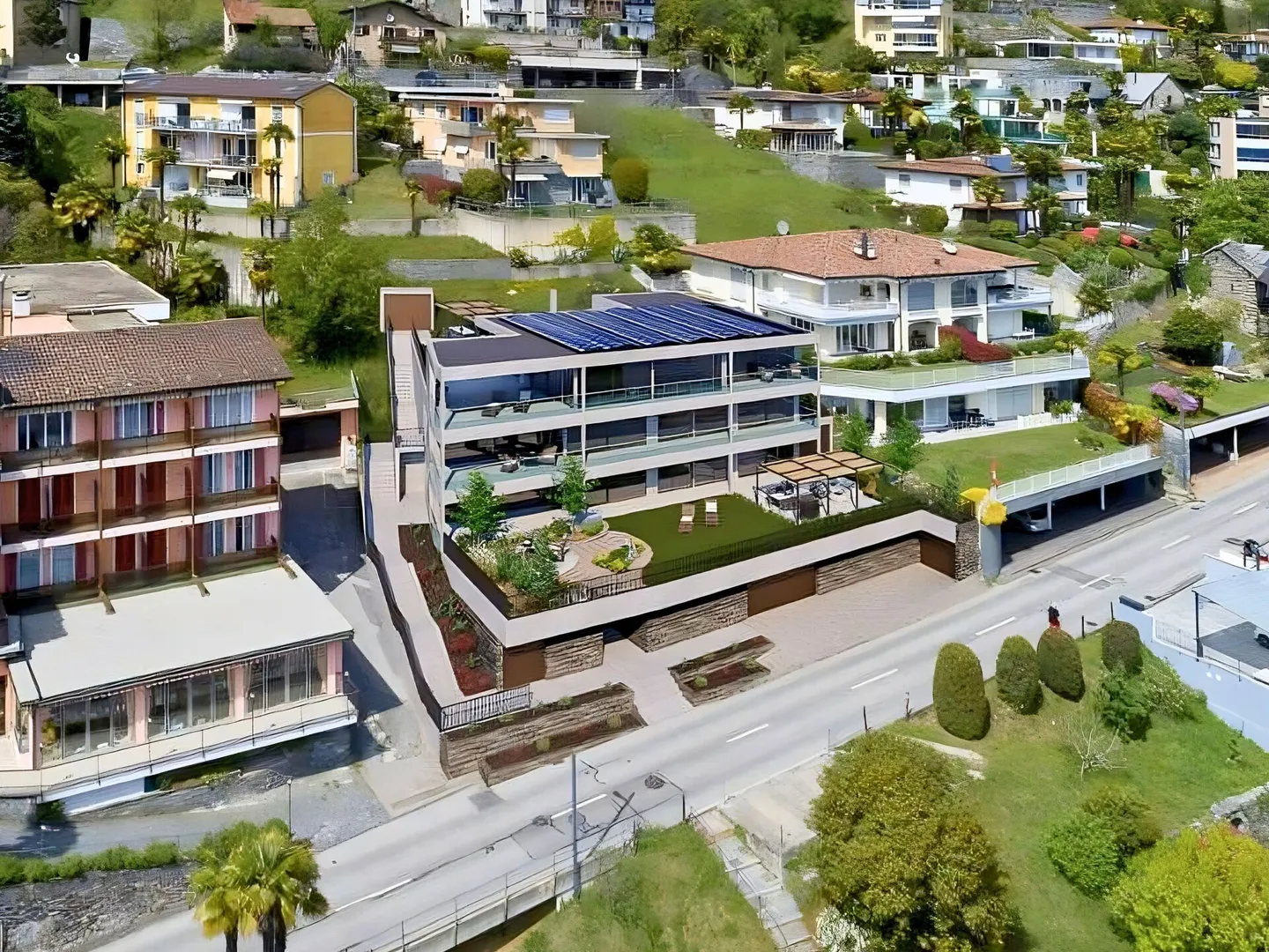 Appartement moderne et élégant de 4,5 pièces avec terrasse panoramique et vue spectaculaire sur le lac - Photo 8 sur 8