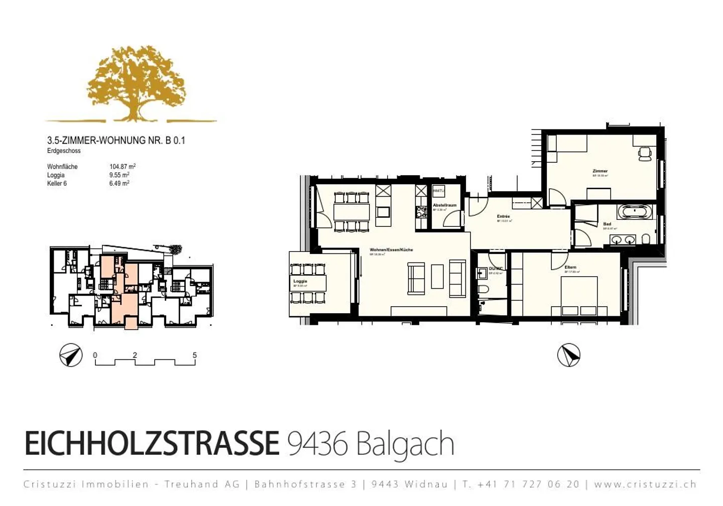 Appartement de 3.5 pièces au rez-de-chaussée cherche nouveau locataire - Photo 5 sur 5