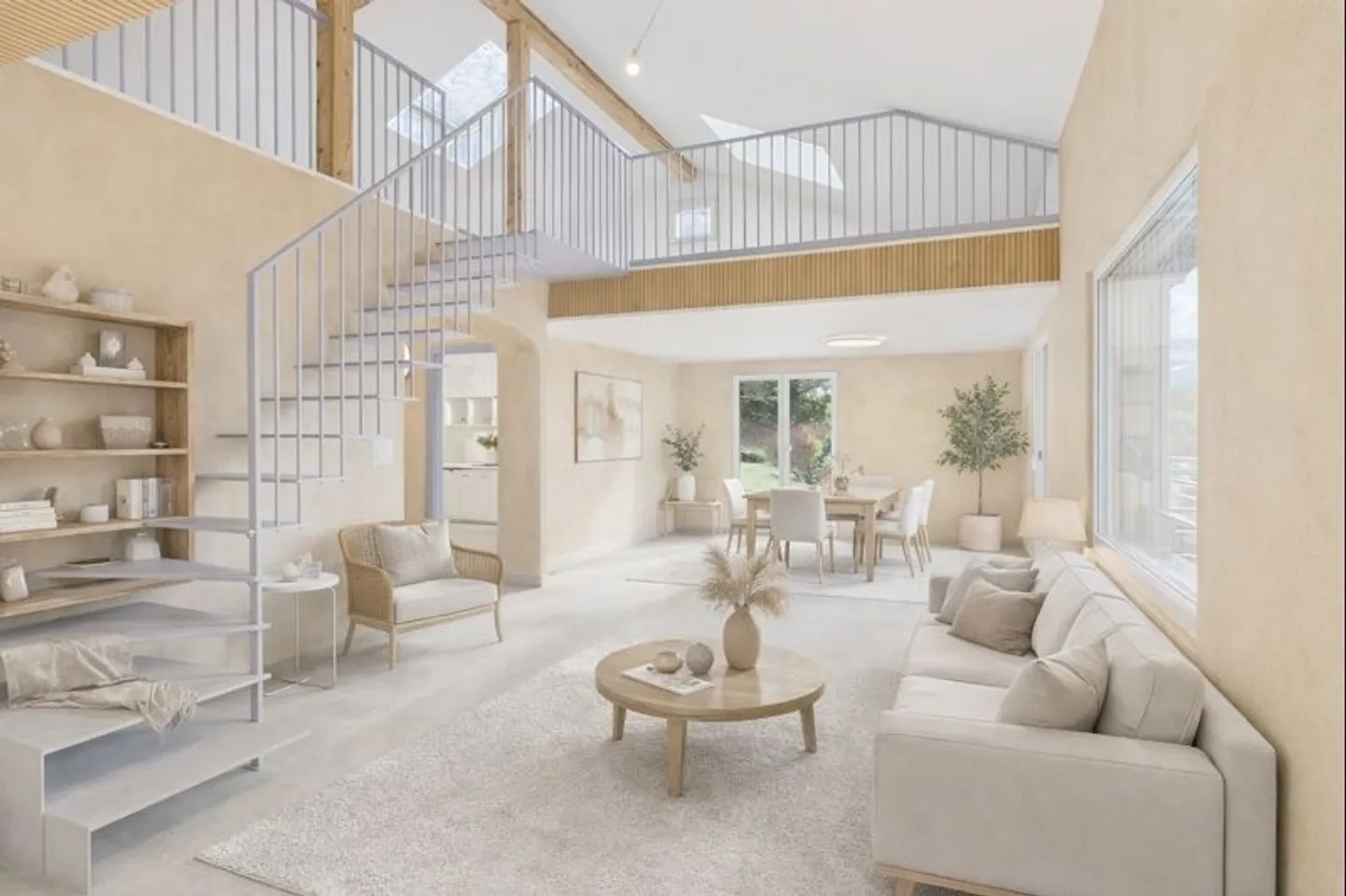 Wunderschönes Reihenhaus mit unabhängigem Studio und außergewöhnlichem Seeblick in Villeneuve - Foto 2 von 13