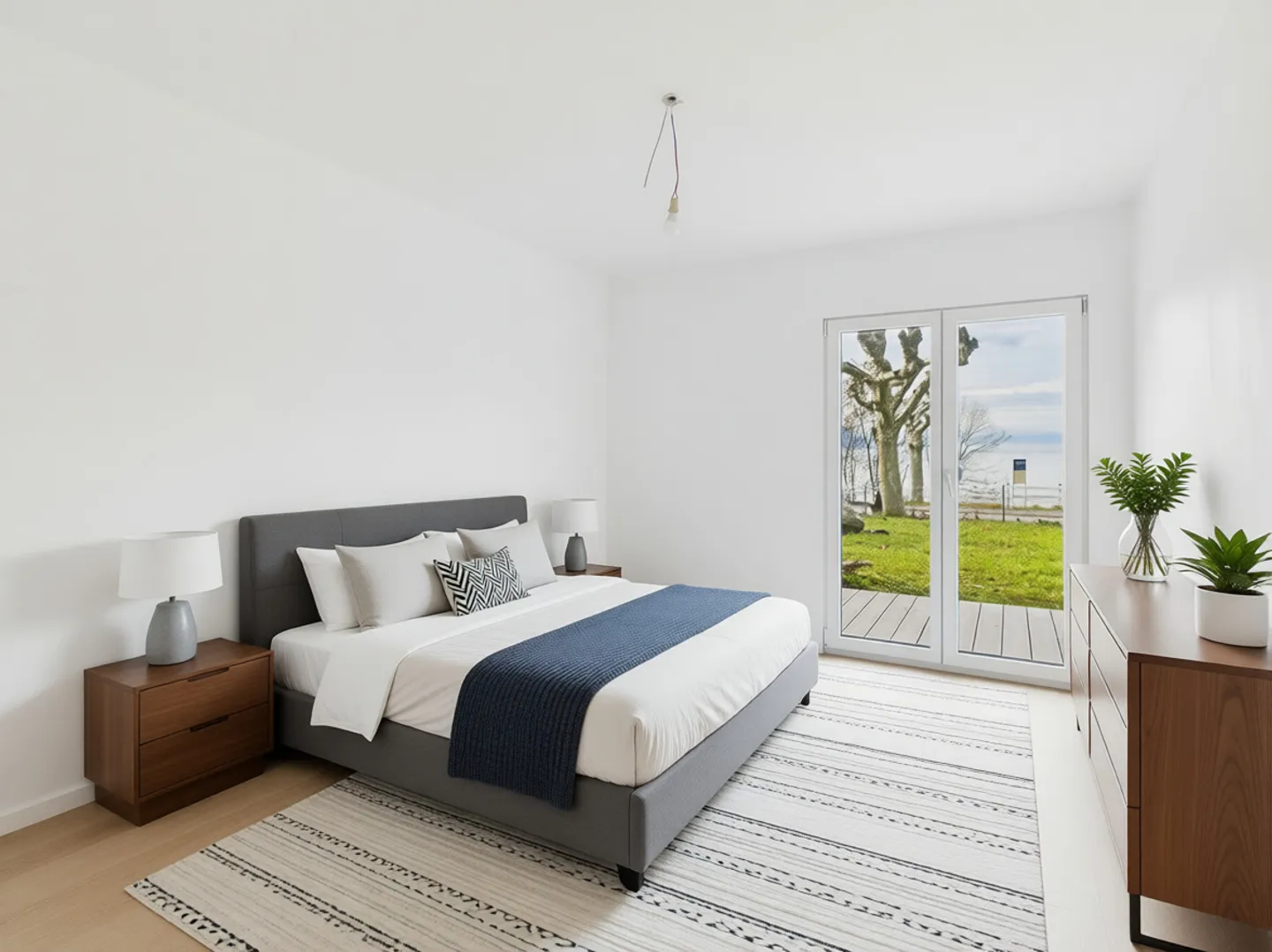 Wunderschönes Reihenhaus mit unabhängigem Studio und außergewöhnlichem Seeblick in Villeneuve - Foto 10 von 13