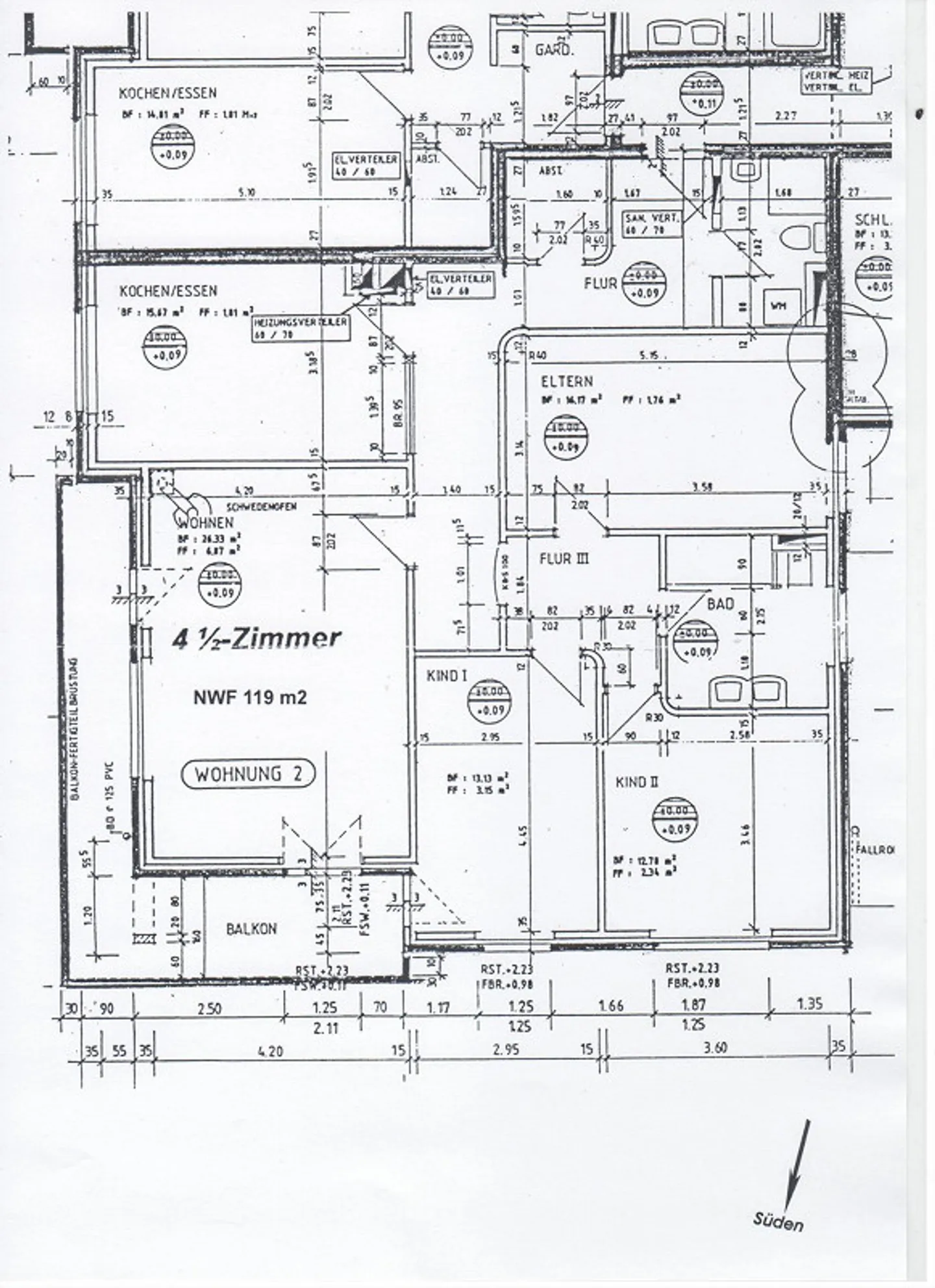 Appartement 4.5 pièces près du centre et de la gare de Weinfelden - Photo 9 sur 9