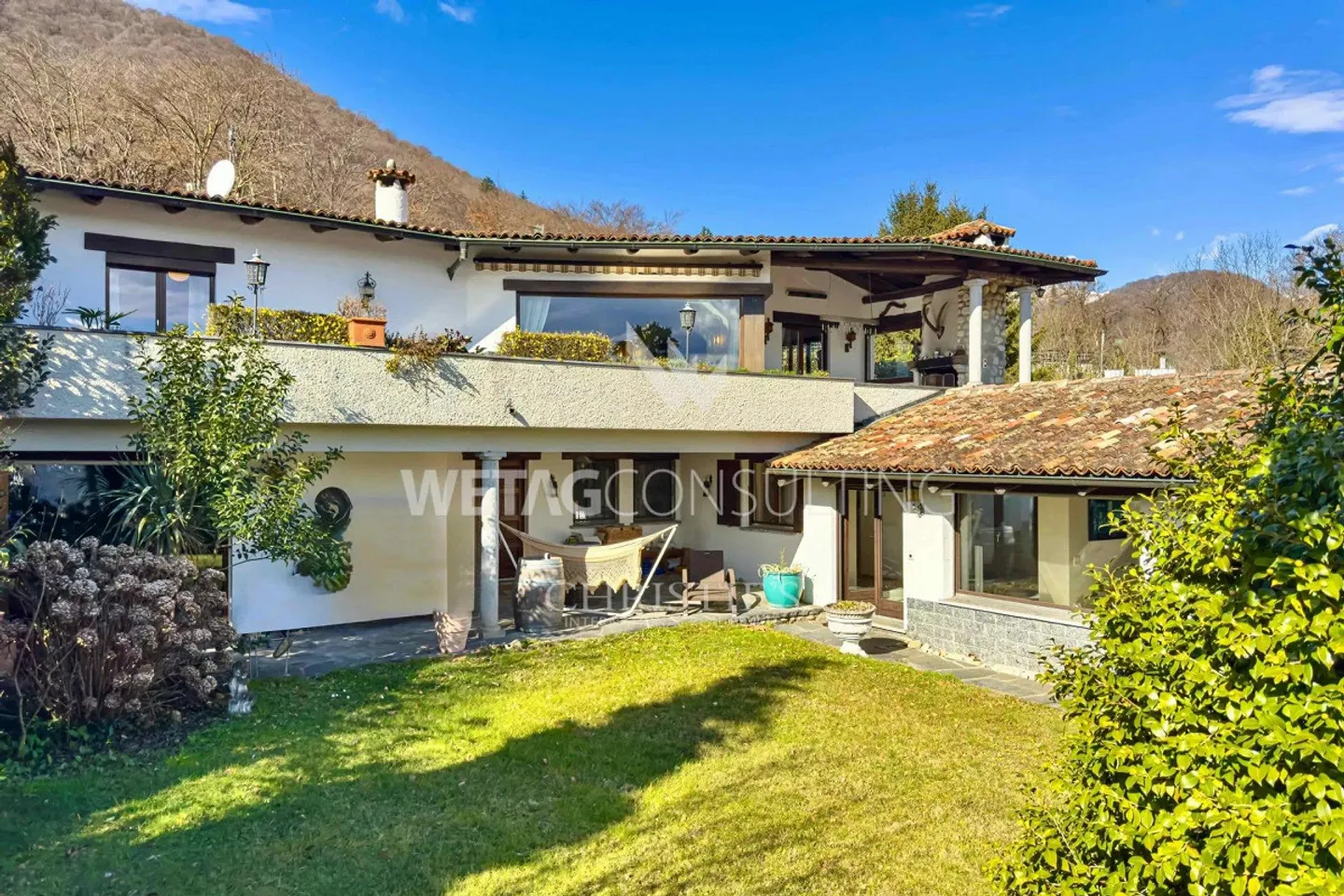 Lugano-Pura: Elegante villa in stile mediterraneo in vendita, anche... - Foto 1 di 13