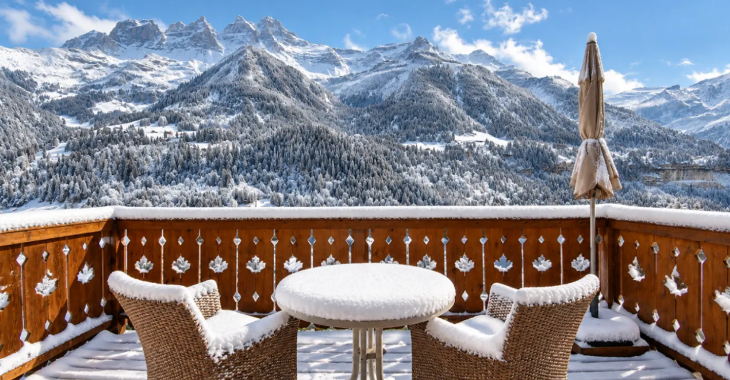 Magnifico chalet con vista libera sulle Dents-du-Midi - Foto 9 di 12