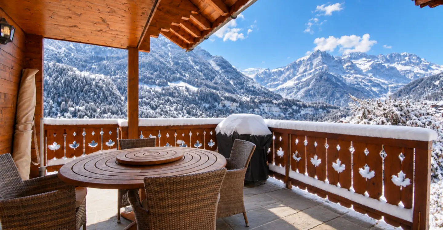Magnifico chalet con vista libera sulle Dents-du-Midi - Foto 8 di 12