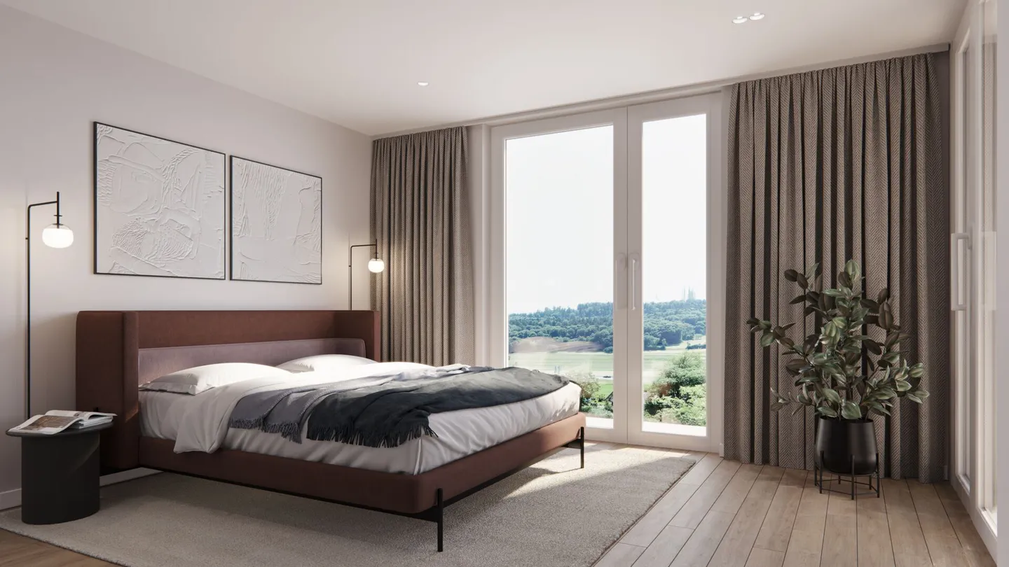 H6.1 I Premium 3.5-room apartment on the 6th floor with a wide view directly on the Aare - Photo 5 of 7
