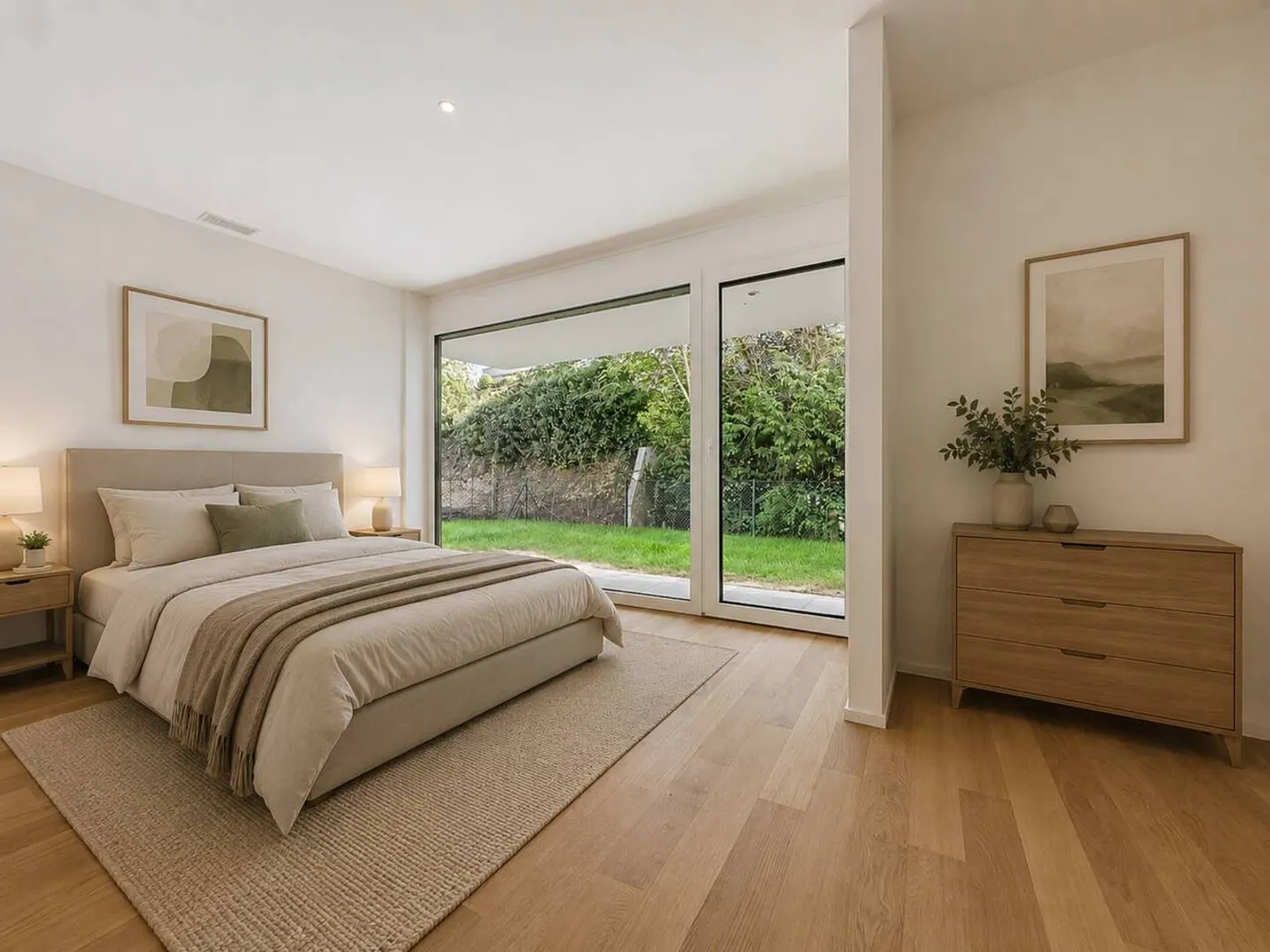 Extraordinary 5.5-room apartment with terrace and private garden - Photo 3 of 13