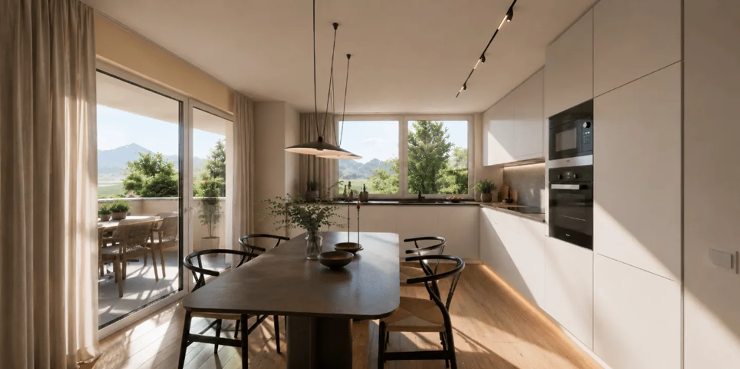 New 3-room apartment in the heart of Gruyère - Photo 3 of 10