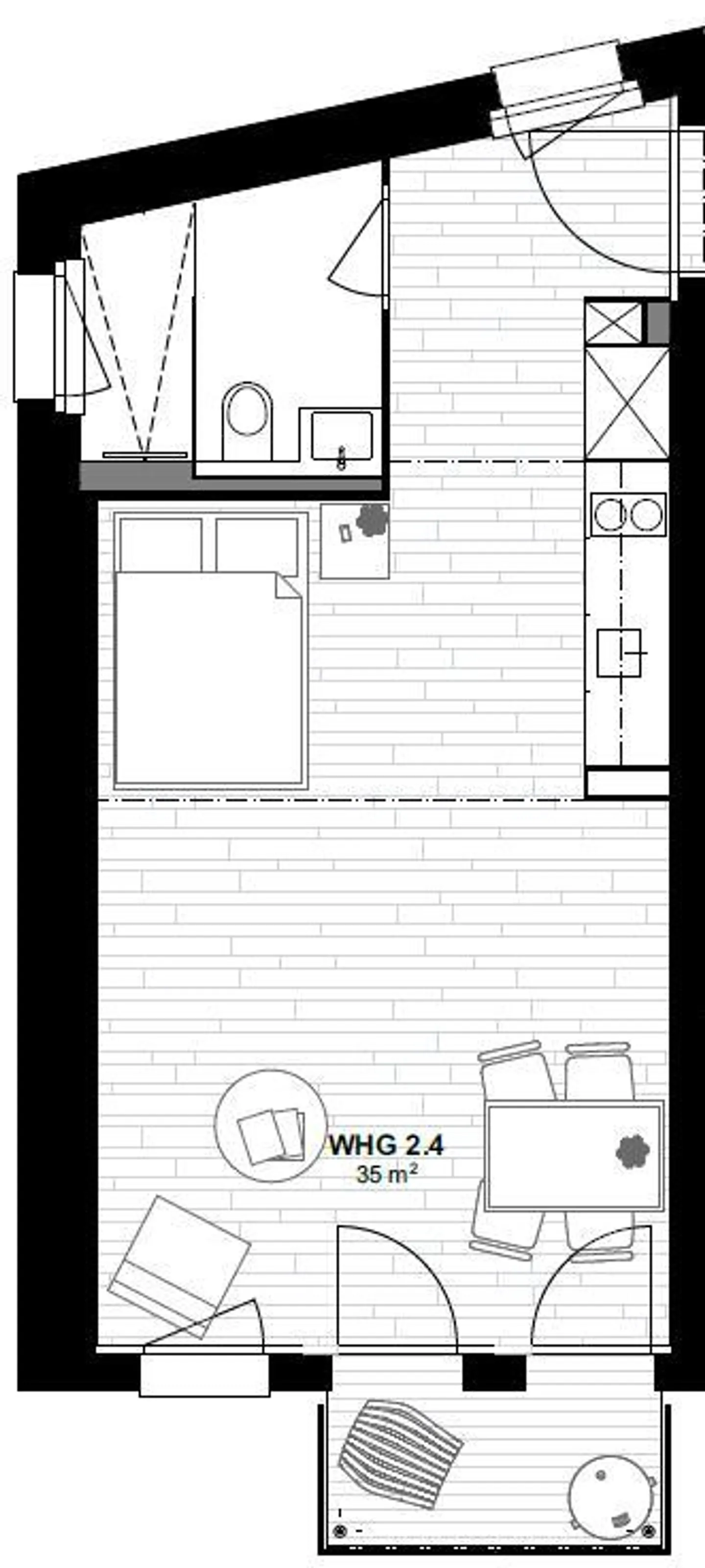 Moderne und nachhaltige Mikrowohnung im FELZ ZWEI - Foto 6 von 6