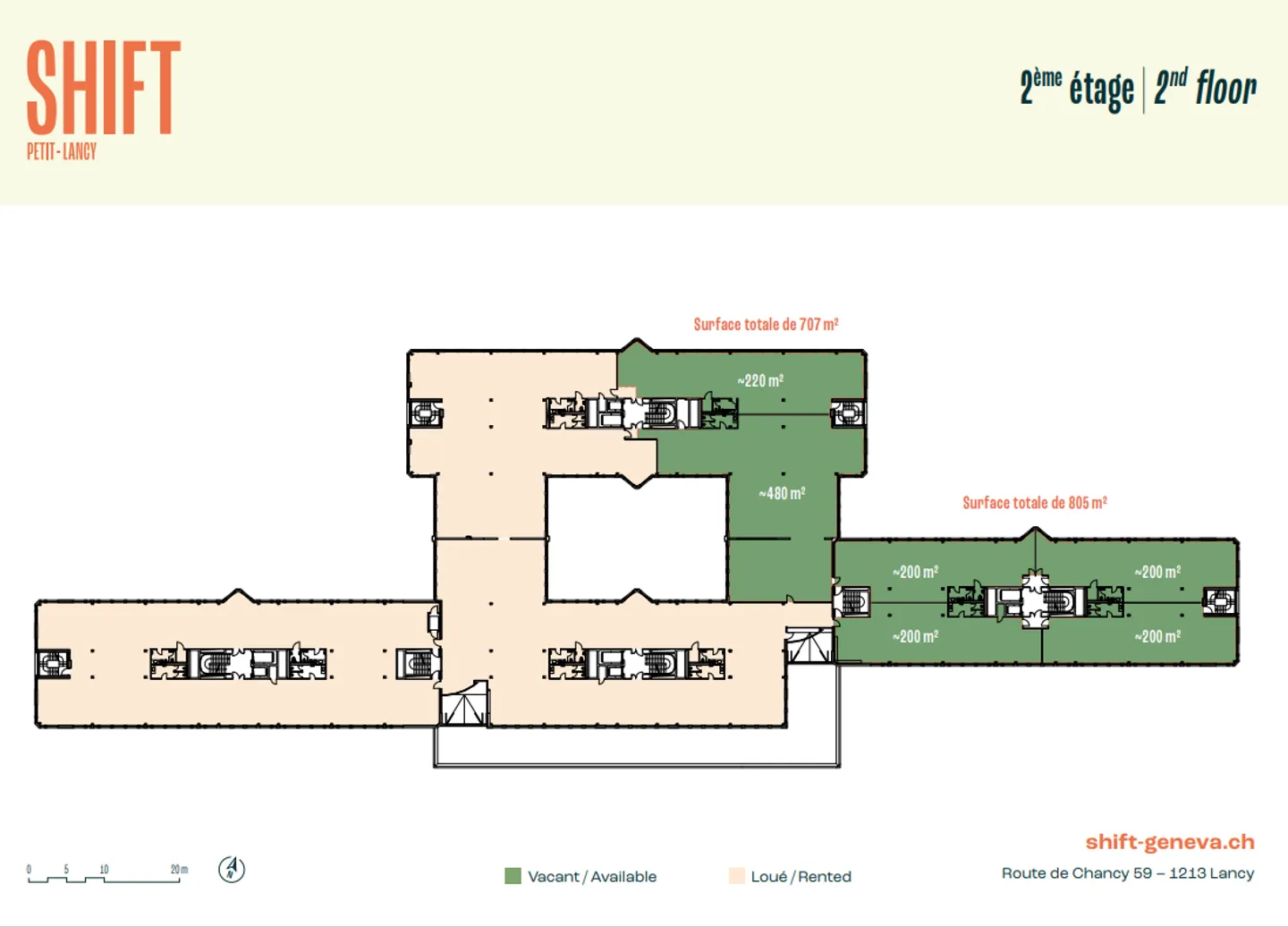 Uffici in affitto nel cuore di un ambiente unico a Lancy - Foto 10 di 10