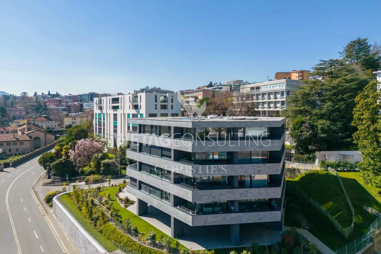 Un attico moderno a Lugano in costruzione... - Foto 1 di 11