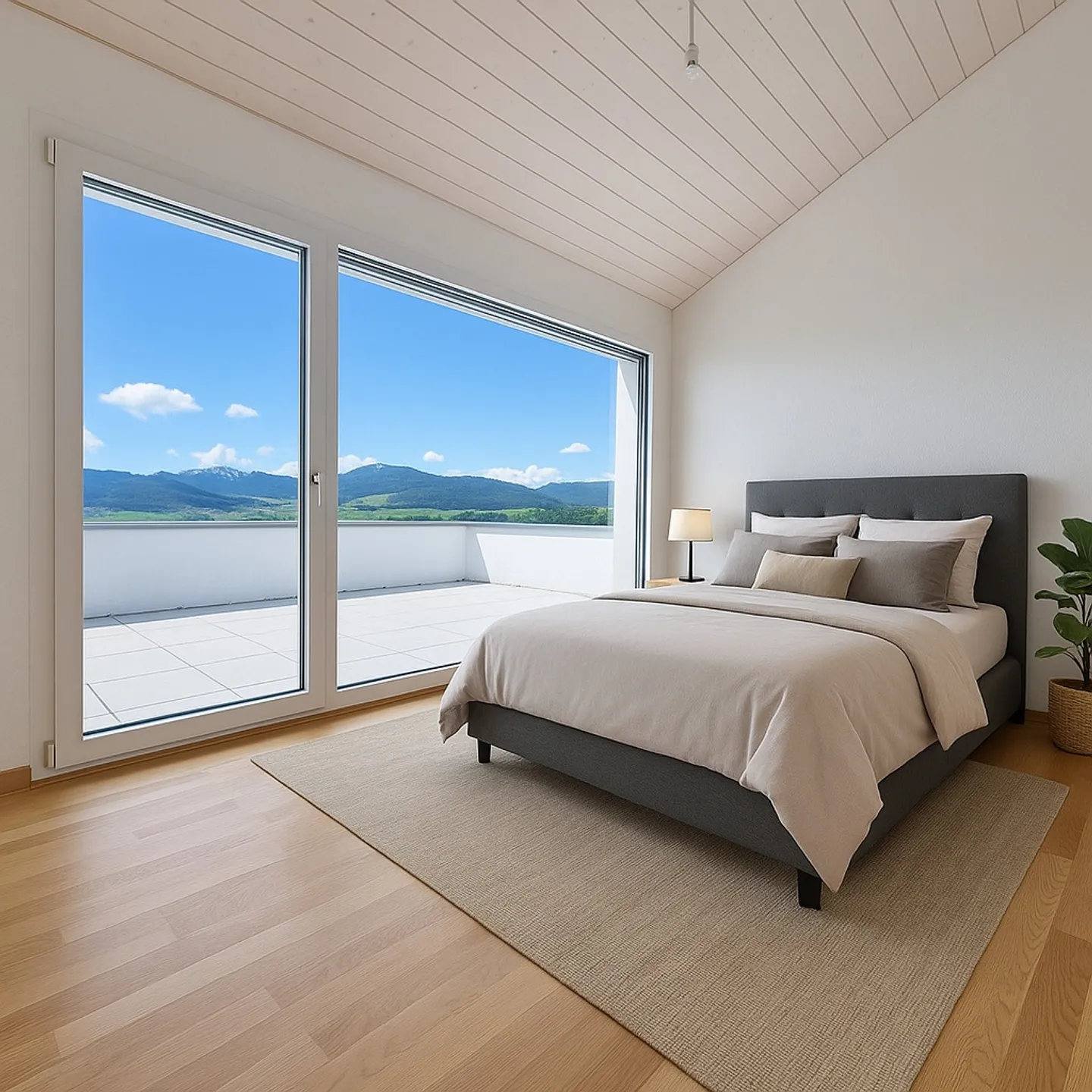 SPACIOUS ATTIC APARTMENT OF 2.5 ROOMS - Photo 5 of 6