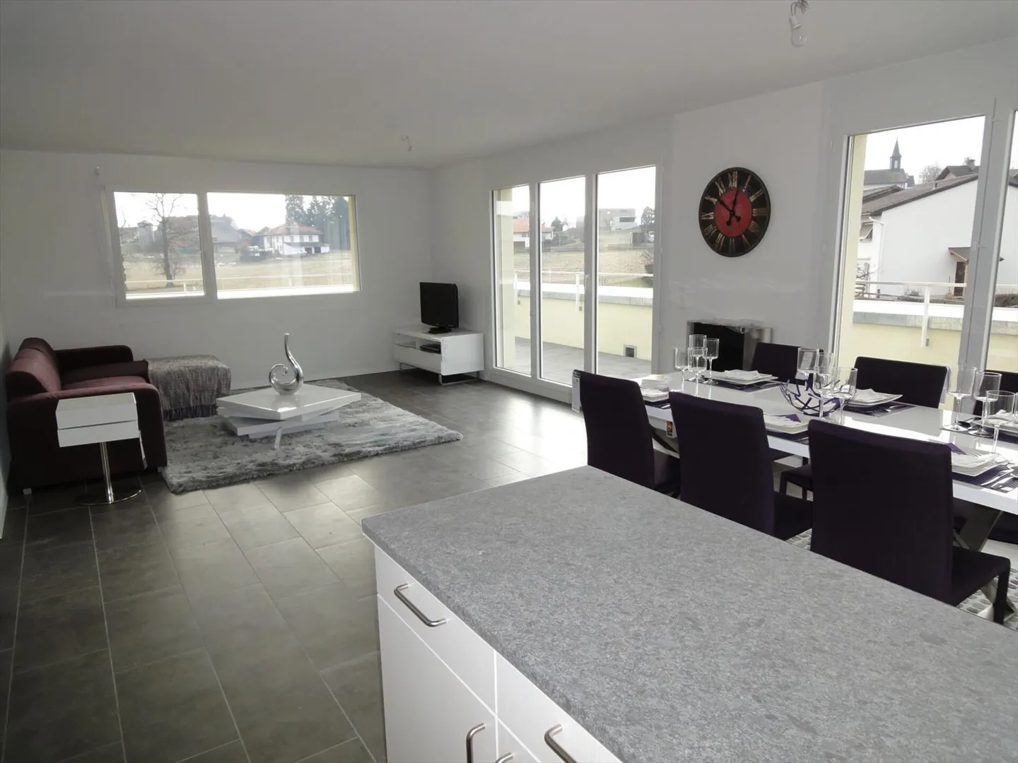 Prächtige 4.5 Zimmer, 102 m2, Terrasse 48 m2 - Foto 4 von 5
