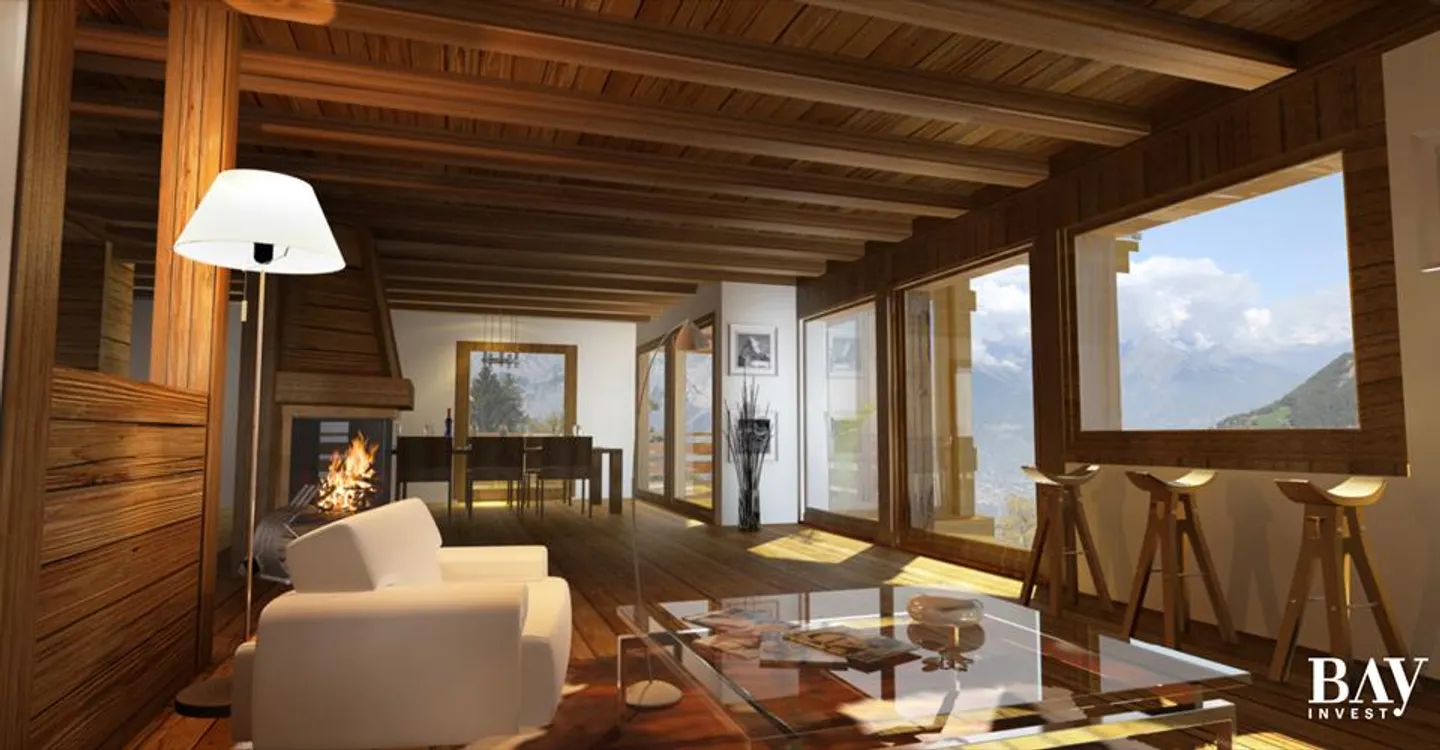 Chalet à La Tzoumaz - Photo 2 sur 6