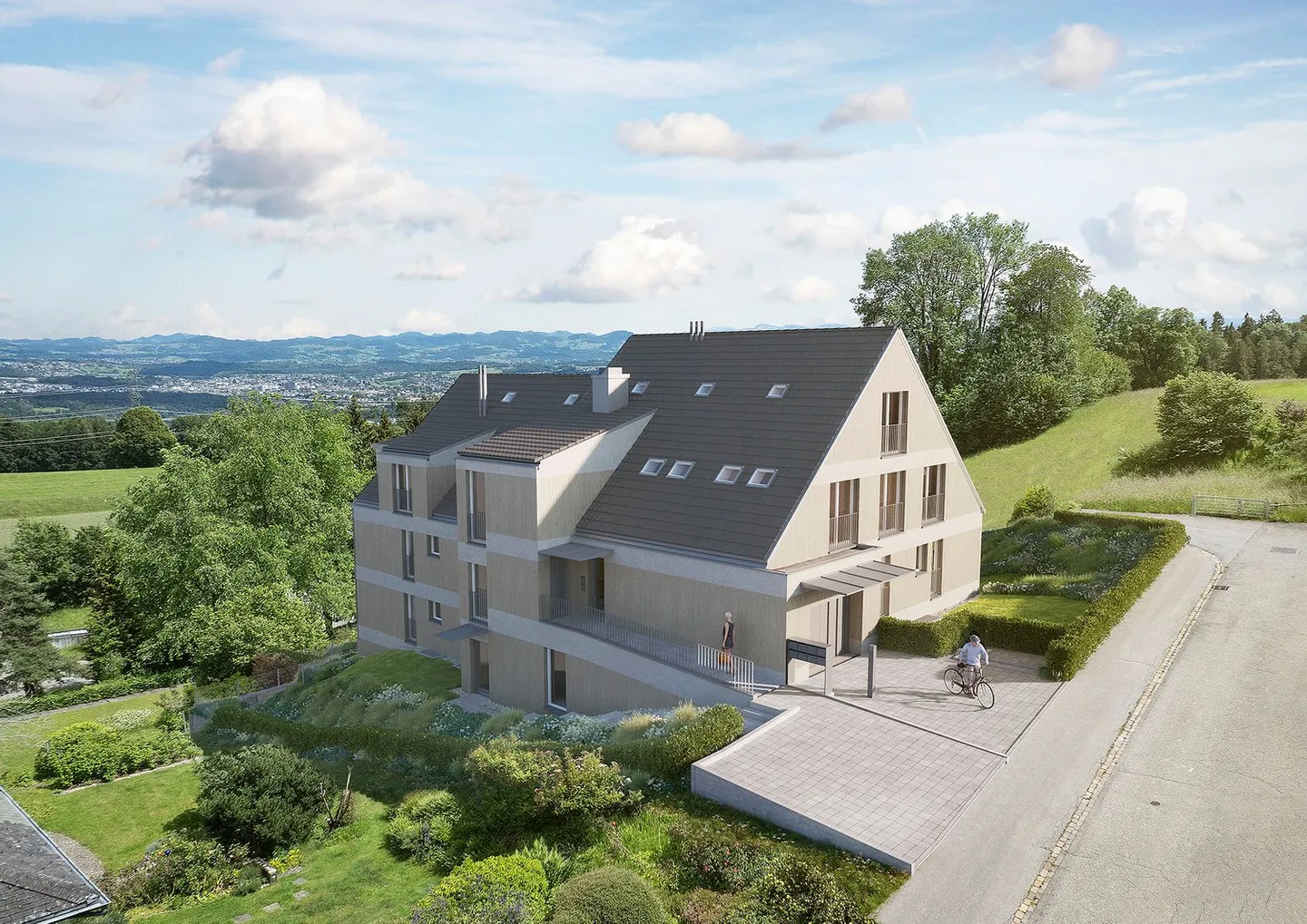 Modernes Apartment mit Alpenblick - Foto 5 von 6