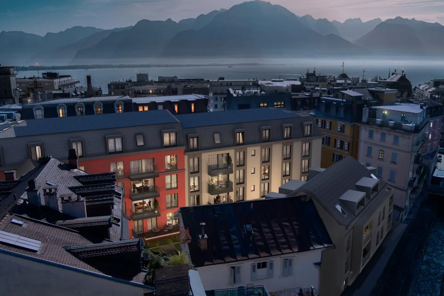 Geräumige Wohnung in Montreux - Foto 2 von 8