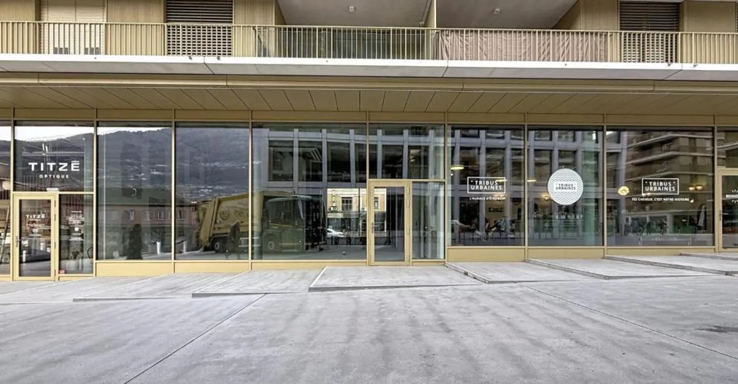 Erstklassige Verkaufsfläche in Sion - Foto 1 von 6