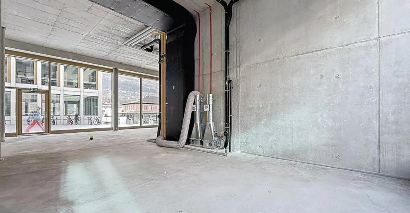 Erstklassige Verkaufsfläche in Sion - Foto 5 von 6