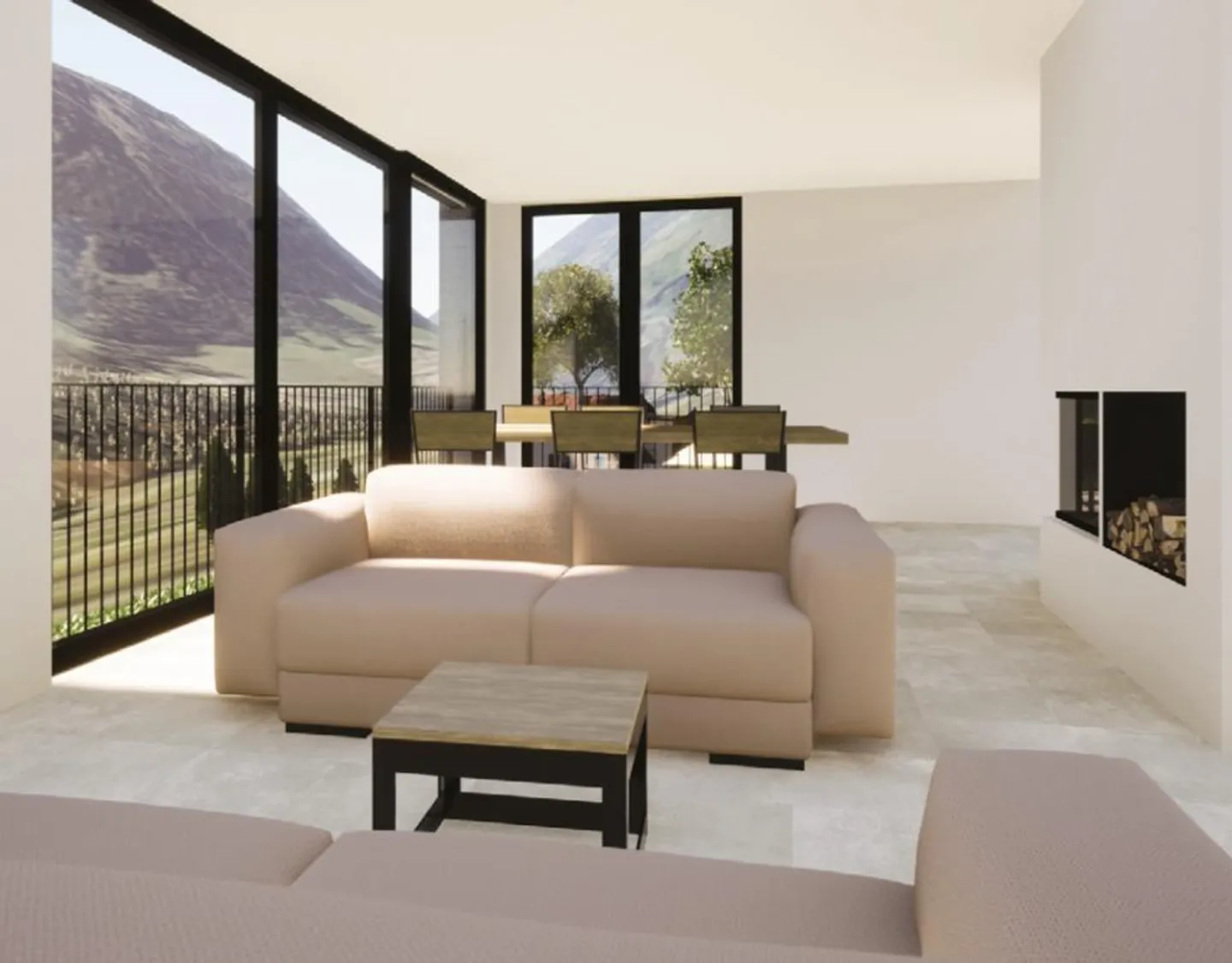 Villa moderne avec vue sur les montagnes - Photo 6 sur 24