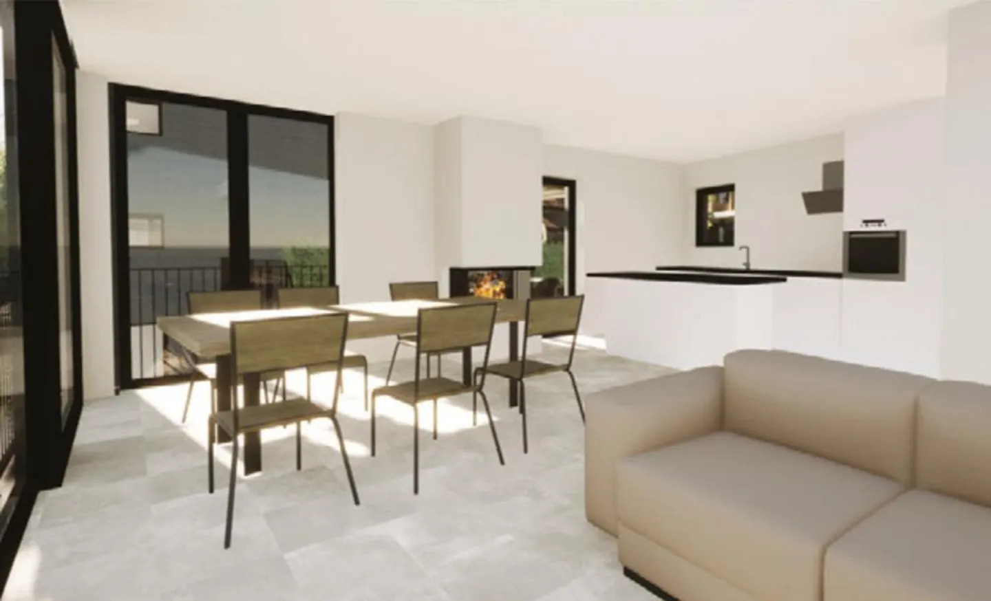 Villa moderne avec vue sur les montagnes - Photo 7 sur 24