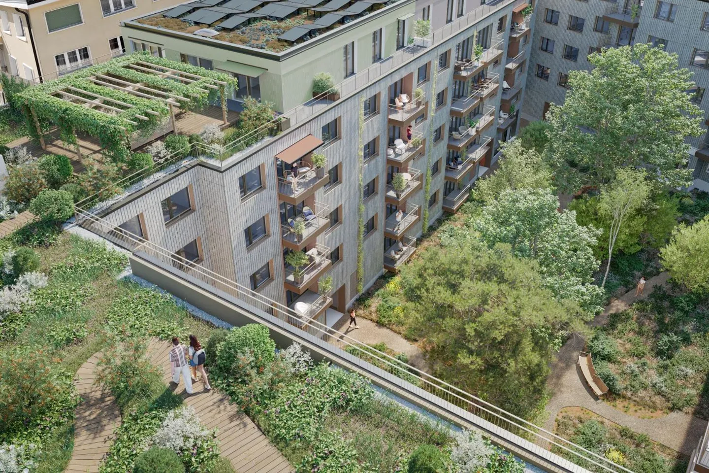 Giardini in città | Appartamenti nuovi dallo studio a 5 stanze a Vevey - Foto 1 di 7