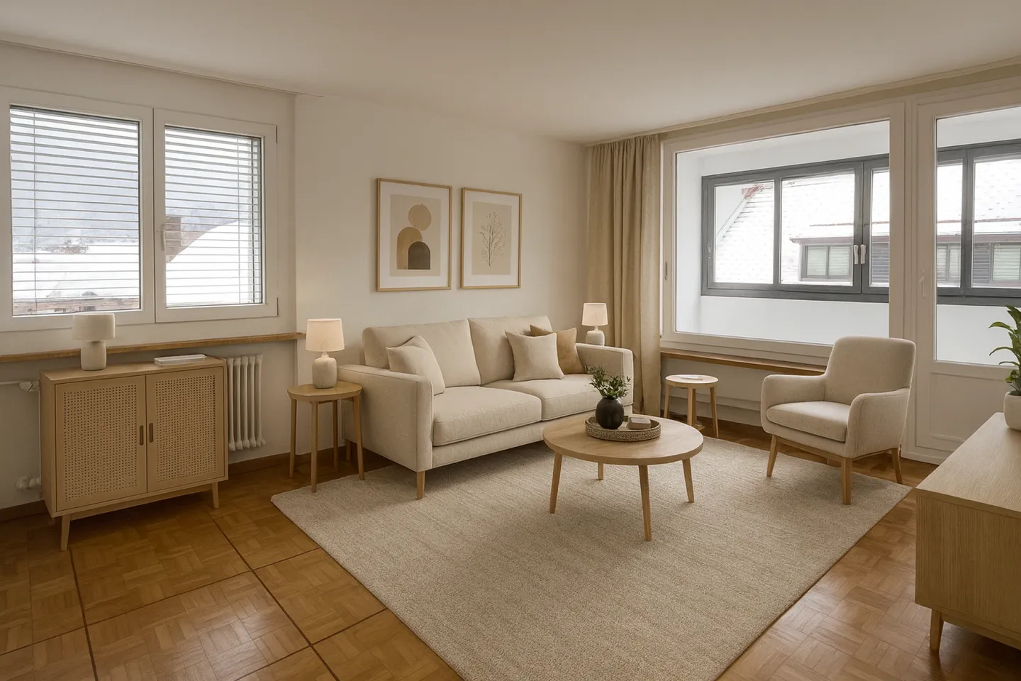 St-Imier, beautiful 3.5-room apartment on the 3rd floor with elevator - Photo 2 of 9