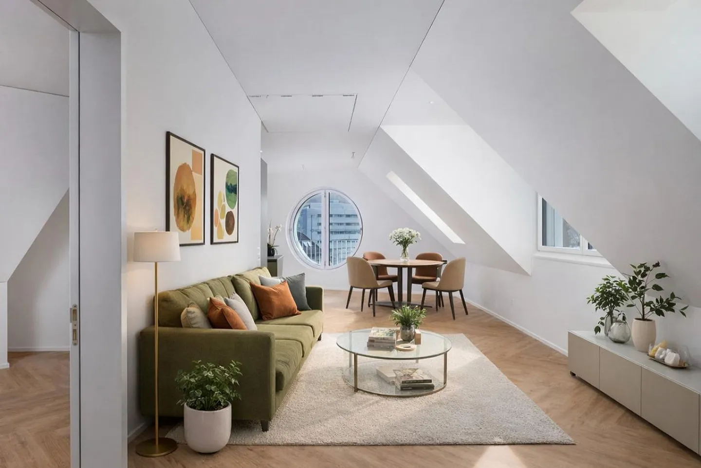Luxuriöse Dachwohnung mit Rooftop - Foto 1 von 10