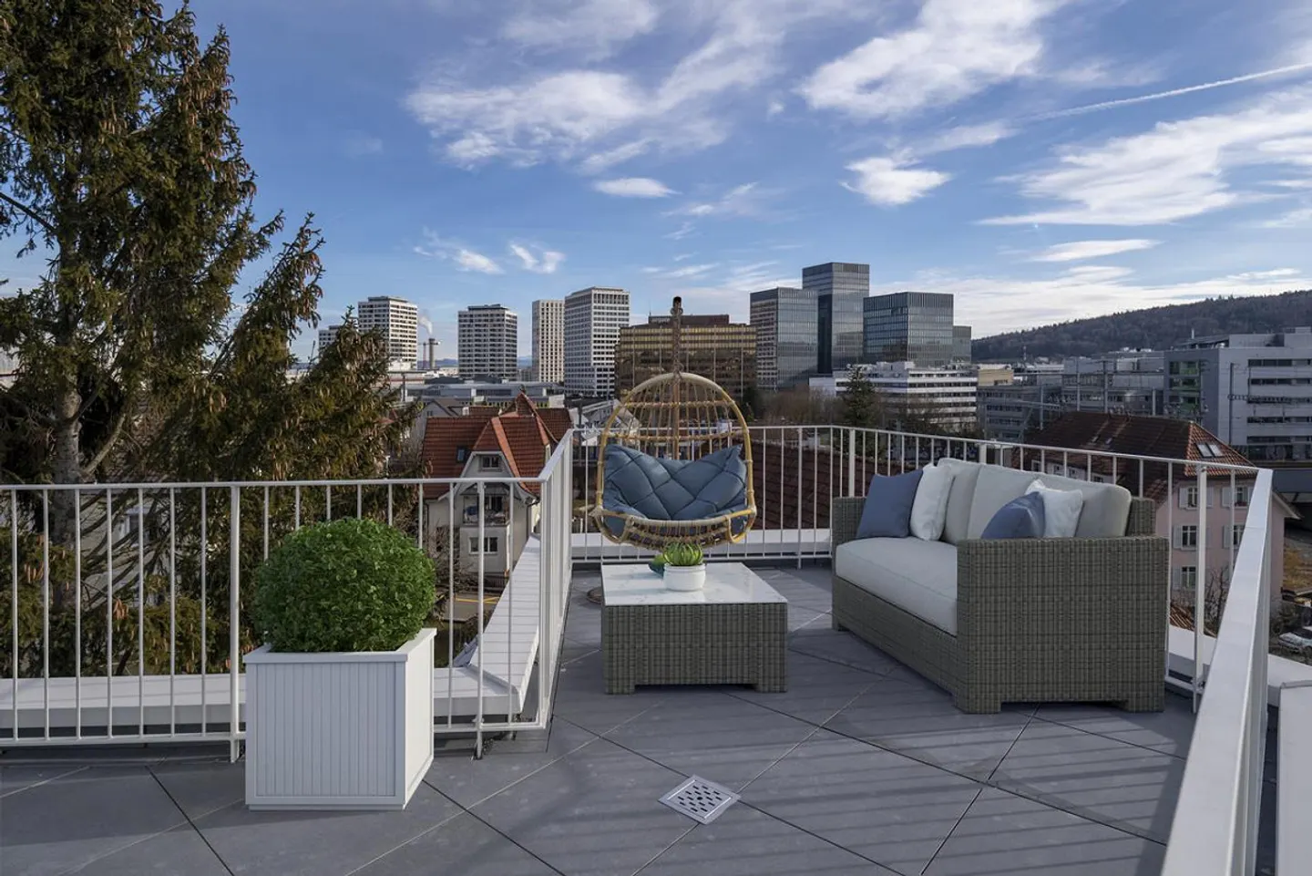 Luxuriöse Dachwohnung mit Rooftop - Foto 6 von 10